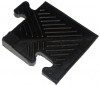 Уголок для резинового бордюра,черный,толщина 12 мм MB Barbell MB-MatB-Cor12  - магазин СпортДоставка. Спортивные товары интернет магазин в Дербенте 