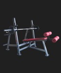 Тренажер Life Gym LK 9034 скамья для жима отрицательная - магазин СпортДоставка. Спортивные товары интернет магазин в Дербенте 