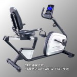 Горизонтальный велотренажер Clear Fit CrossPower CR 200 - магазин СпортДоставка. Спортивные товары интернет магазин в Дербенте 