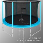 Каркасный батут Clear Fit ElastiqueHop 12Ft - магазин СпортДоставка. Спортивные товары интернет магазин в Дербенте 