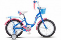 Детский велосипед Stels Jolly 16" V010 синий розовый 2022 - магазин СпортДоставка. Спортивные товары интернет магазин в Дербенте 