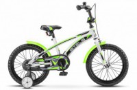 Детский велосипед Stels Arrow 16" V020 зеленый 2022 - магазин СпортДоставка. Спортивные товары интернет магазин в Дербенте 