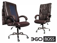 Офисное массажное кресло EGO BOSS EG1001 BORDO в комплектации ELITE и PREMIUM - магазин СпортДоставка. Спортивные товары интернет магазин в Дербенте 