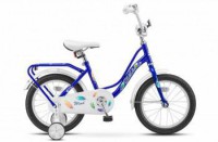 Детский велосипед Stels Wind 16" Z020 синий 2022 - магазин СпортДоставка. Спортивные товары интернет магазин в Дербенте 